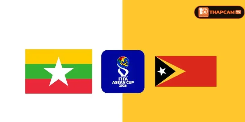 Lịch sử đối đầu giữa Myanmar vs Timor-Leste nghiêng hẳn về Myanmar.